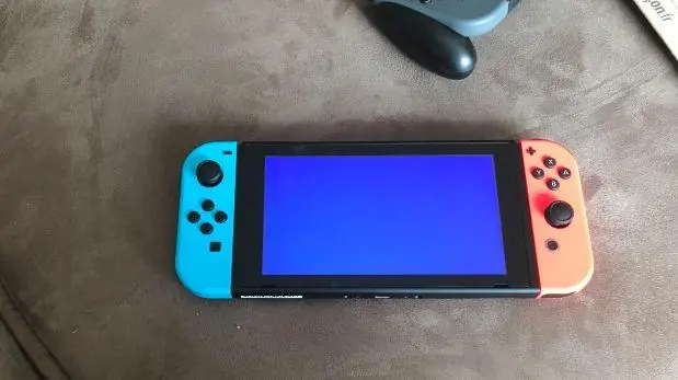 Decepcion "Pantallazo azul "de la muerte" en Nintendo Switch