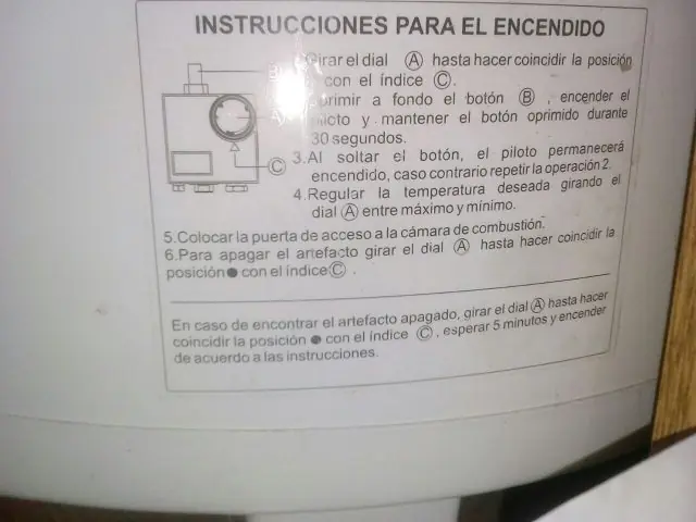 tanque de agua