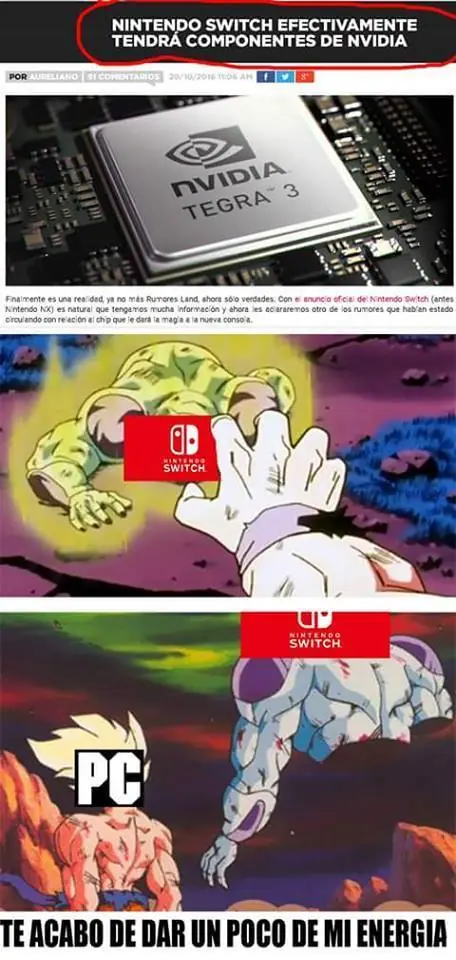 MEMES de Nintendo Switch! xD