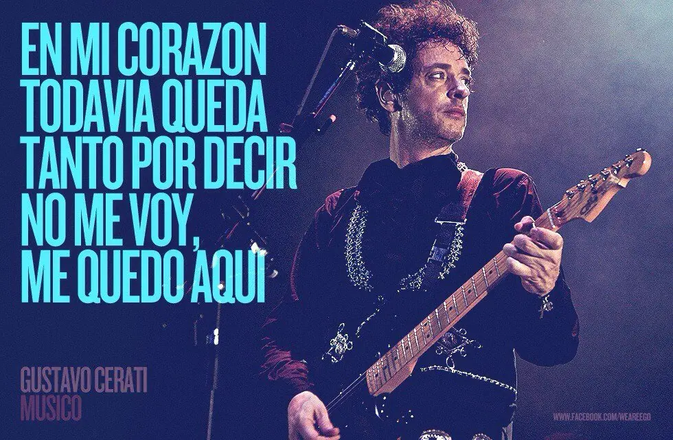 47 Grandes Frases que dejó Gustavo Cerati, ¡Gracias Totales! 47 Grandes Frases que dejó Gustavo Cerati, ¡Gracias Totales!