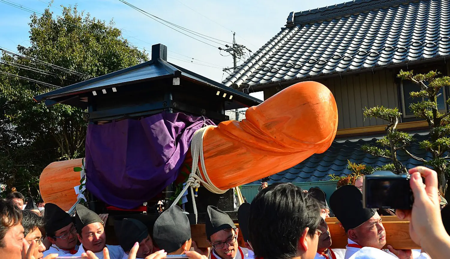 Japón celebra el “Festival del pene”