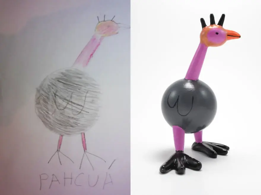La empresa que convierte dibujos de niños en juguetes