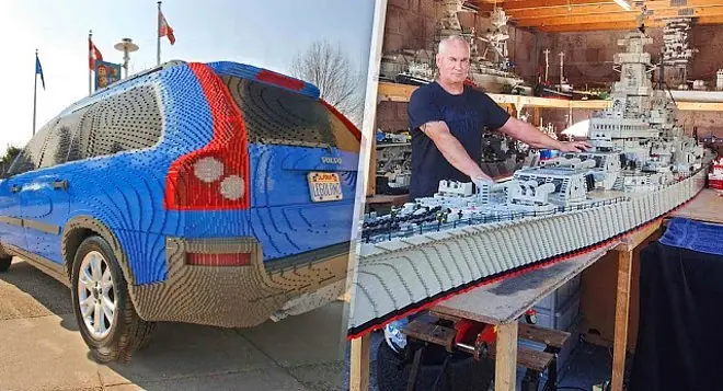 11 increíbles construcciones hechas de LEGO pasa