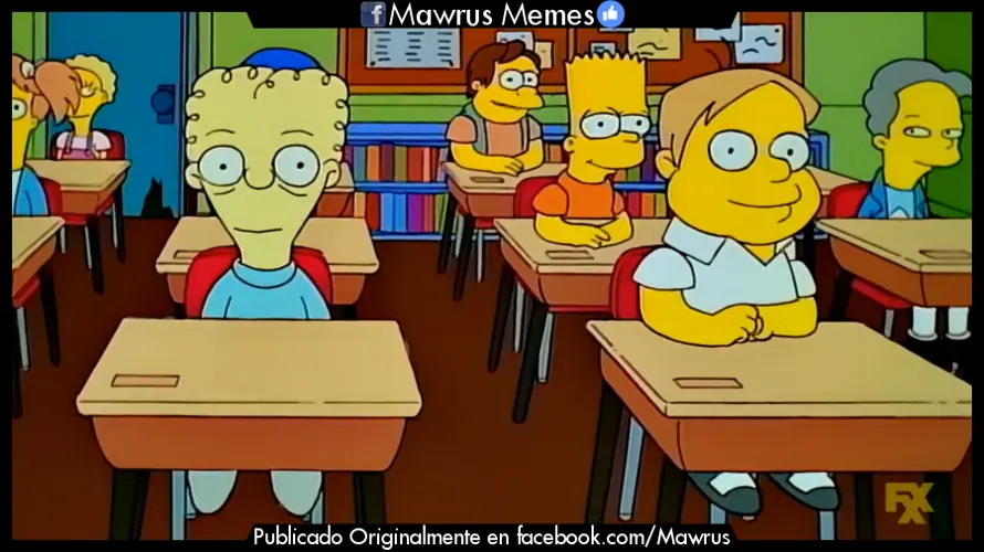El paro docente en memes Simpson