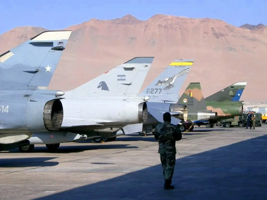 Fuerza Aerea:Chile,Argentina,Uruguay,Brasil... En Ejercicio Fuerza Aerea:Chile,Argentina,Uruguay,Brasil... En Ejercicio