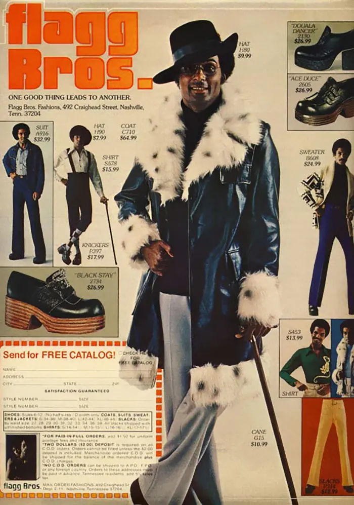 la moda de los 70