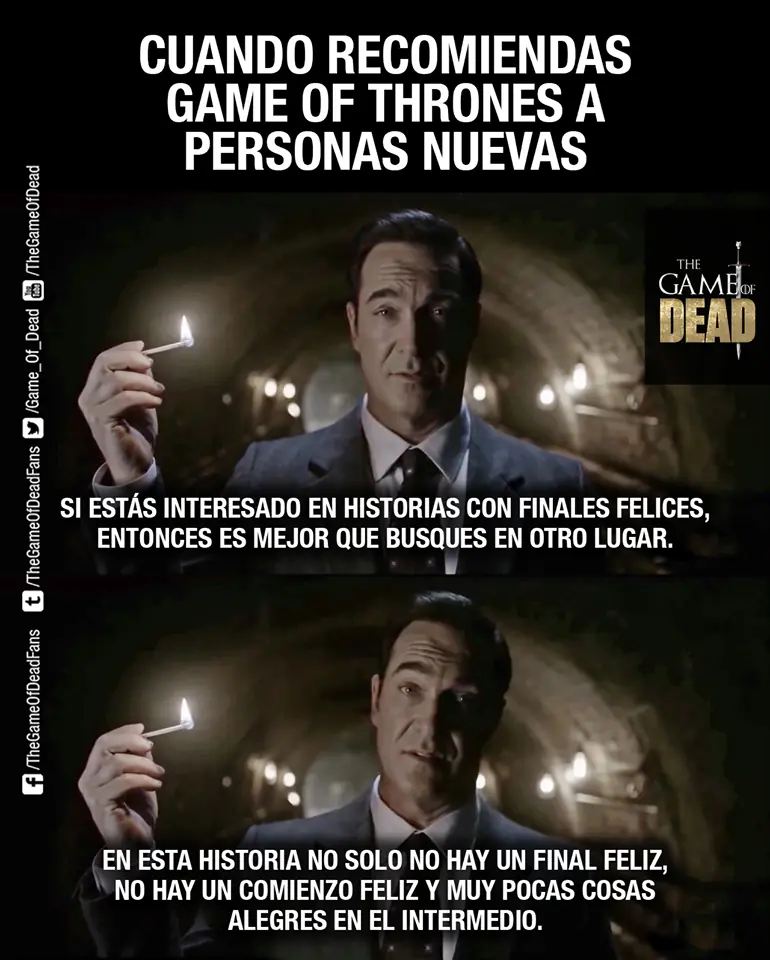 Si te gusta Game of Thrones entra - parte 51