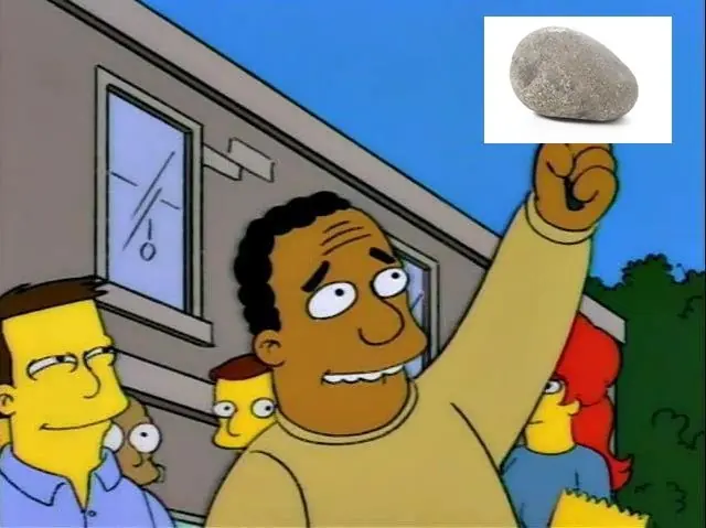 Hagamos top a la piedra que derribó al chorro