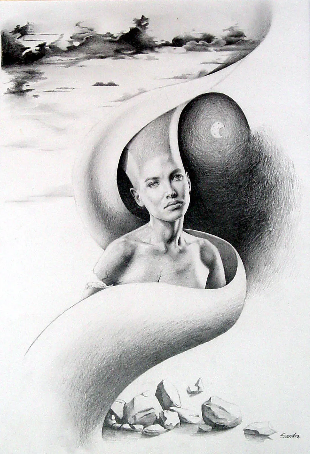 Dibujos De Mujeres Surrealistas(Arte Cubano)