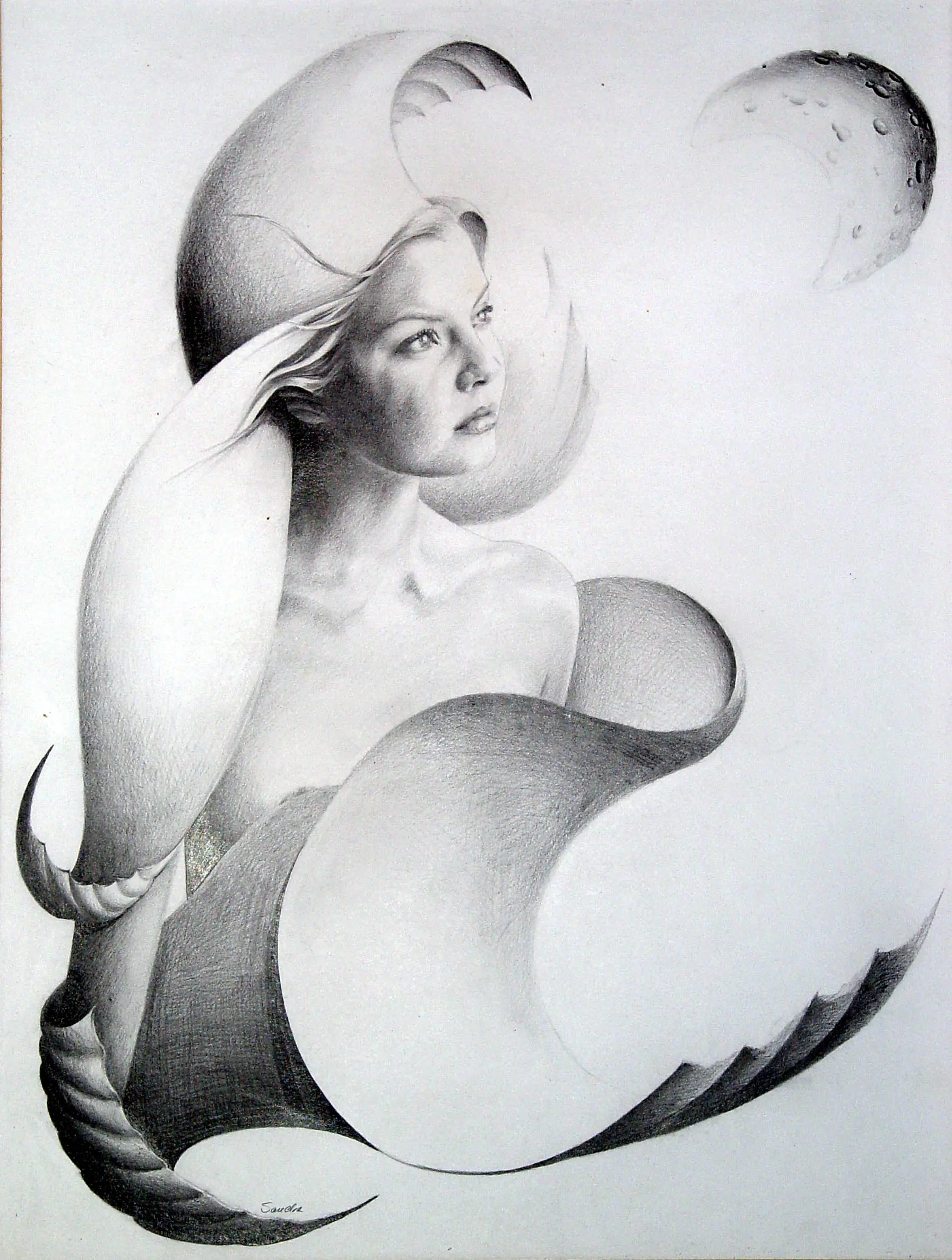 Dibujos De Mujeres Surrealistas(Arte Cubano)