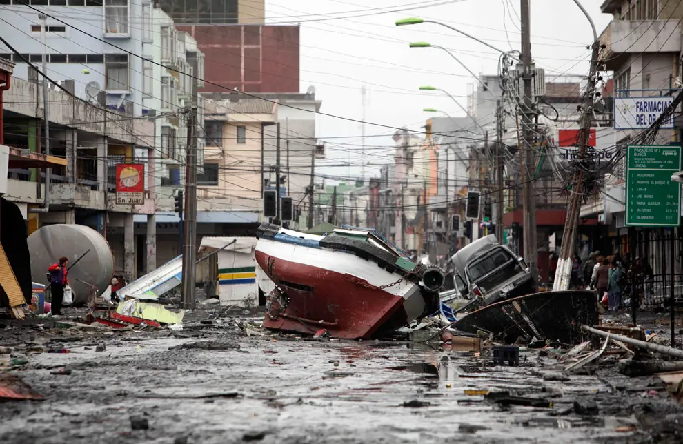 Imagenes impactantes de Chile despues de...