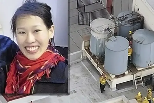 El extraño caso de la turista muerta en un tanque de agua.