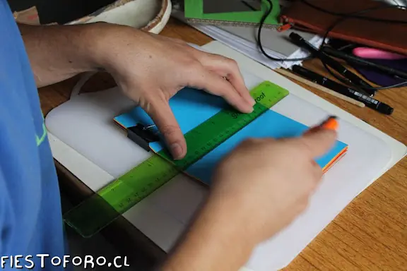 hacer una libreta