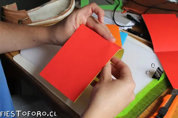 hacer una libreta