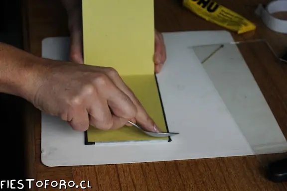 Tutorial de encuadernación en casa