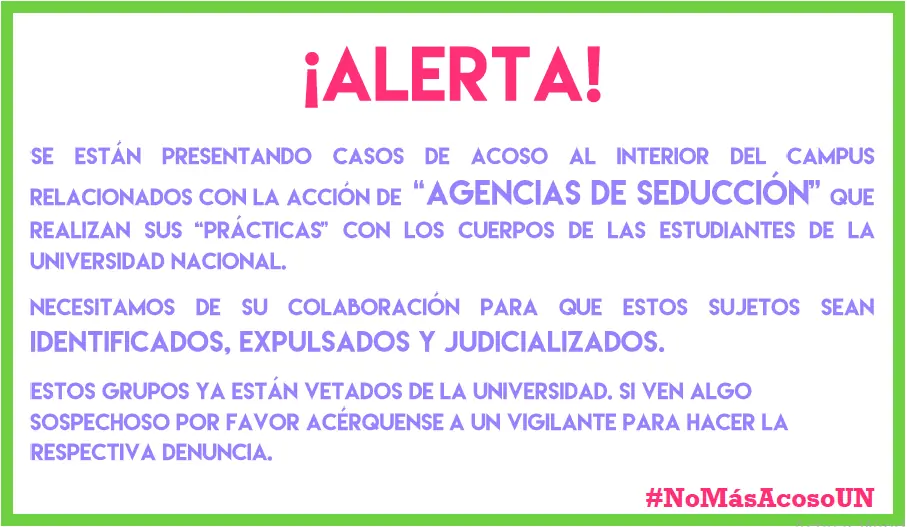Comunidad de acosadores sexuales colombianos (EVA)