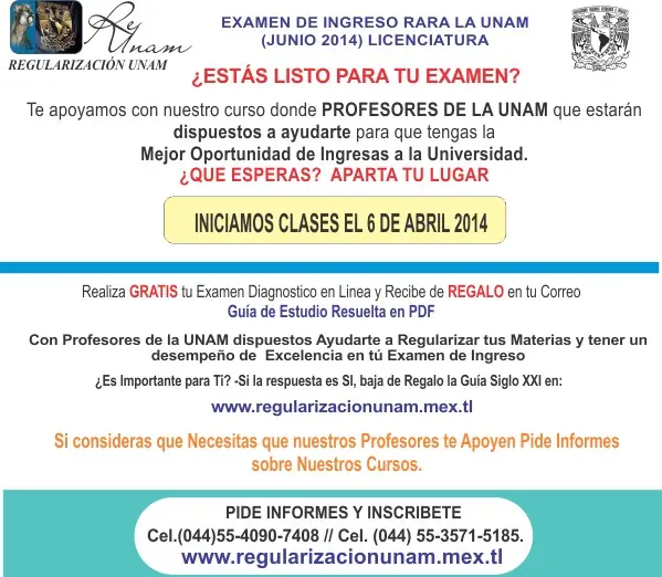 Guia Resuelta para Comipems(prepa-cch) y Licenciatura UNAM