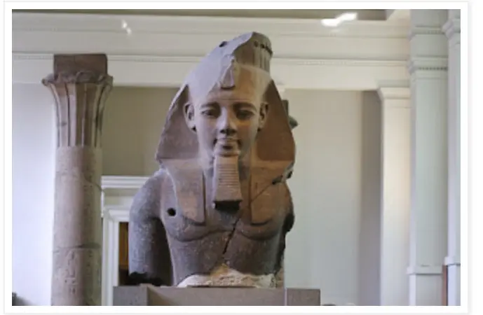 Hallan estatua de Ramsés II, el faraón biblico