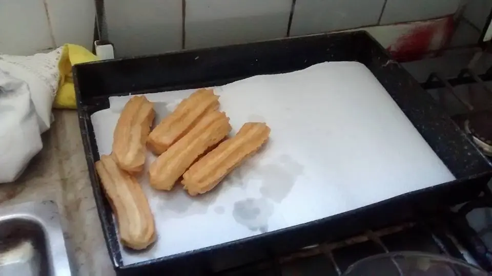 Churros caseros paso a paso