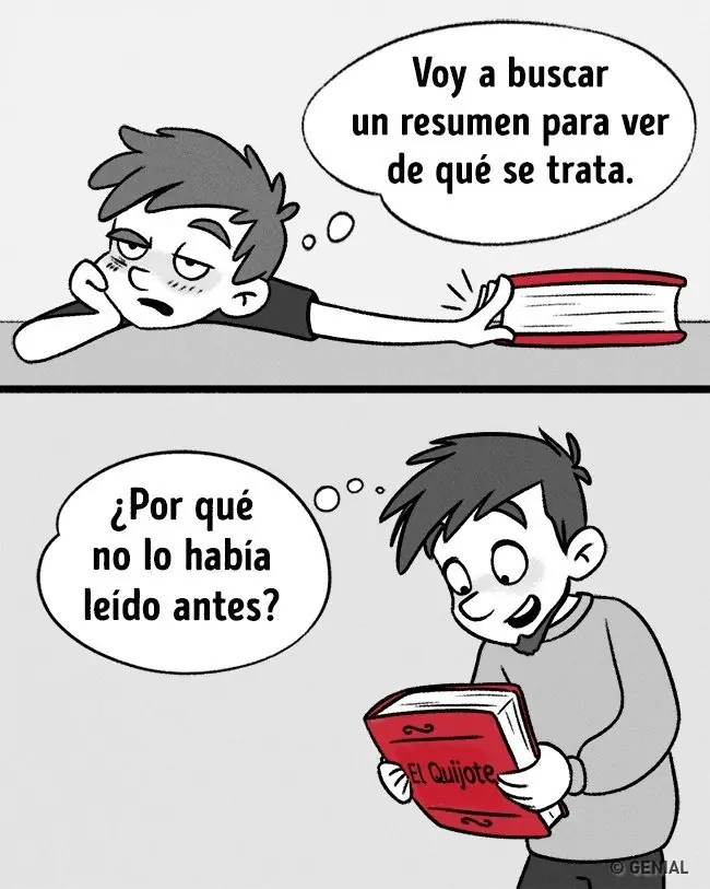Ilustraciones muestran cómo cambia la vida de adultos