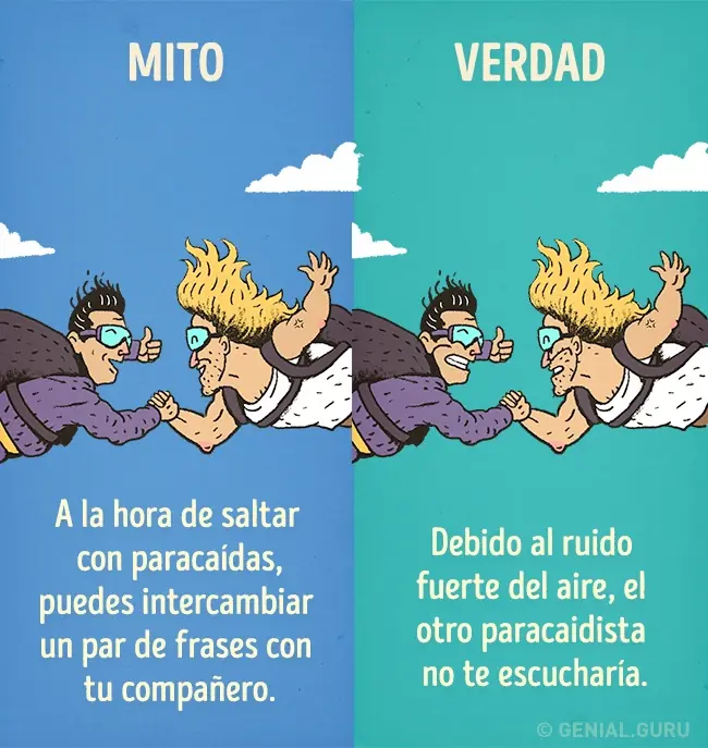 12 Mitos que creemos por culpa de las películas