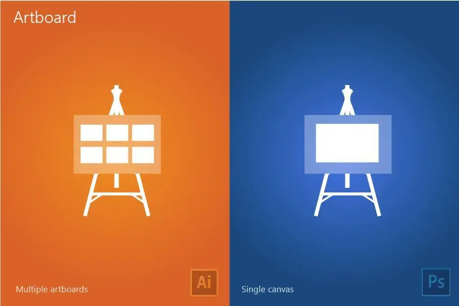 illustrator vs photoshop
