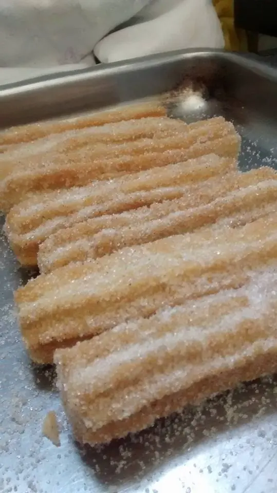 Churros caseros paso a paso