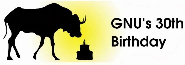 Noti-Linux : GNU te invita a sus 30 aniversarios