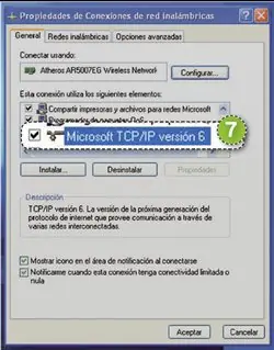 comprueba tu conectividad