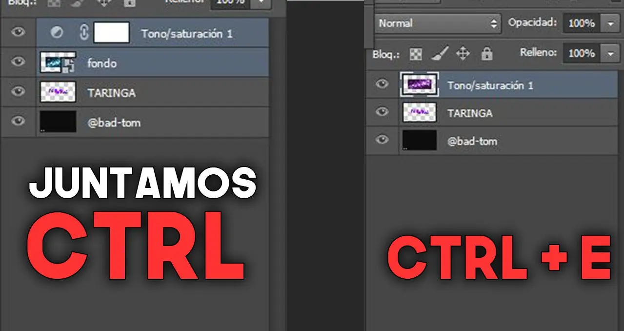 PhotoShop CC Como hacer texto Fa