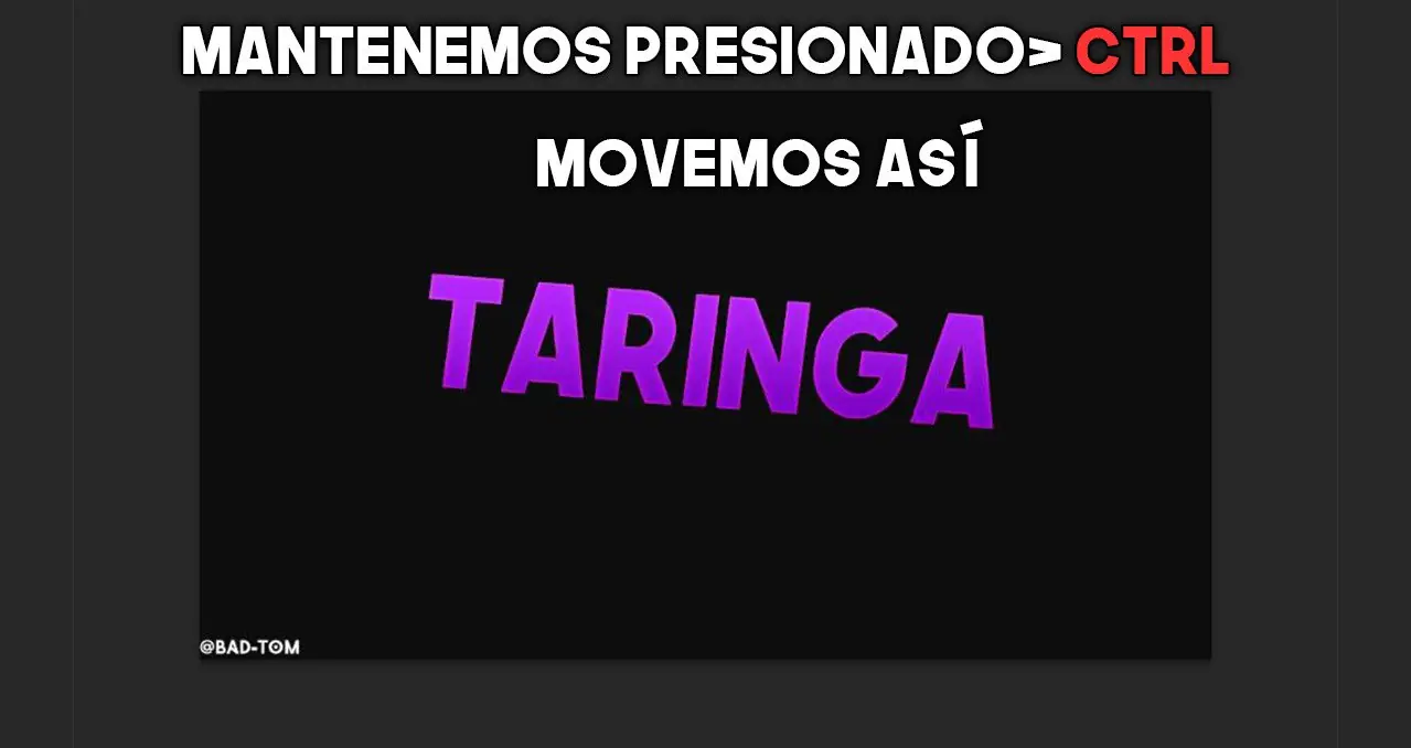 PhotoShop CC Como hacer texto Fa
