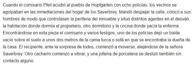 El misterioso caso de la familia Saverbrey