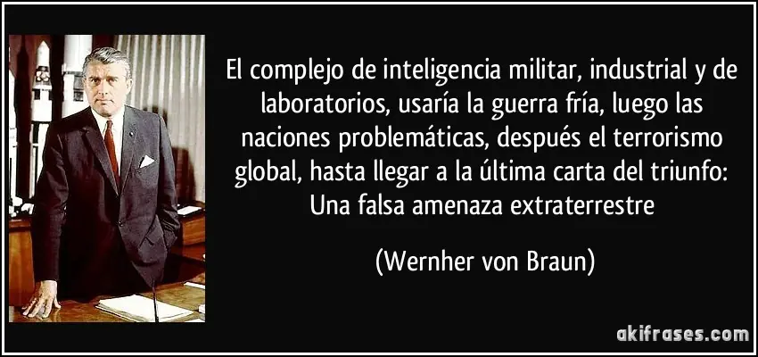 ¿Se esta orquestando un falso contacto extraterrestre?