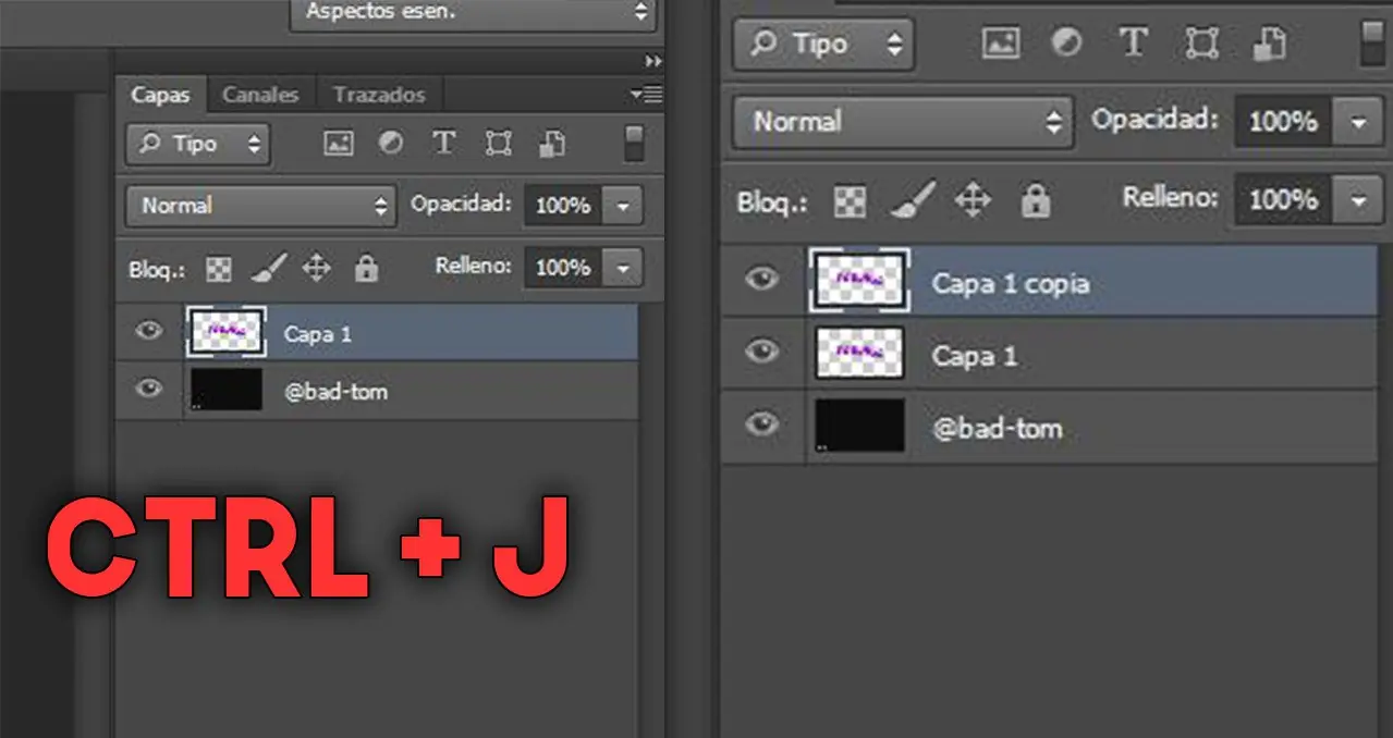 Photoshop Hacer Texto