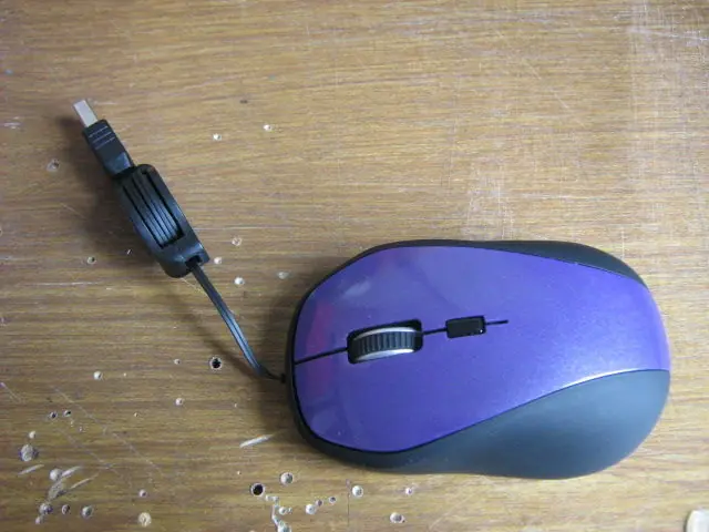 Escorpión con ratón de Pc