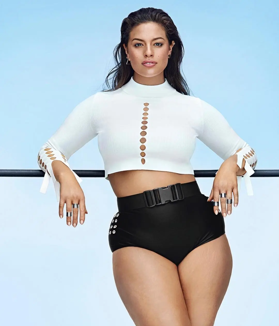 La modelo que sería la primera curvy de Victoria's Secrets