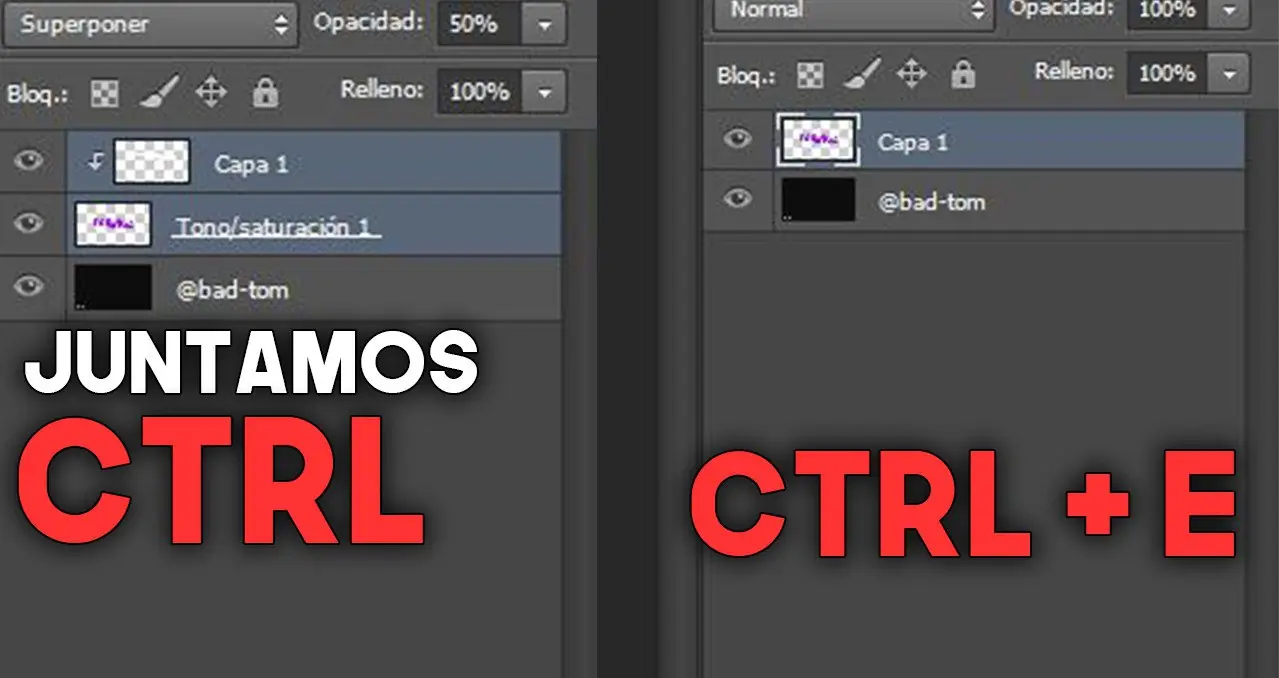 Photoshop Como hacer texto profe
