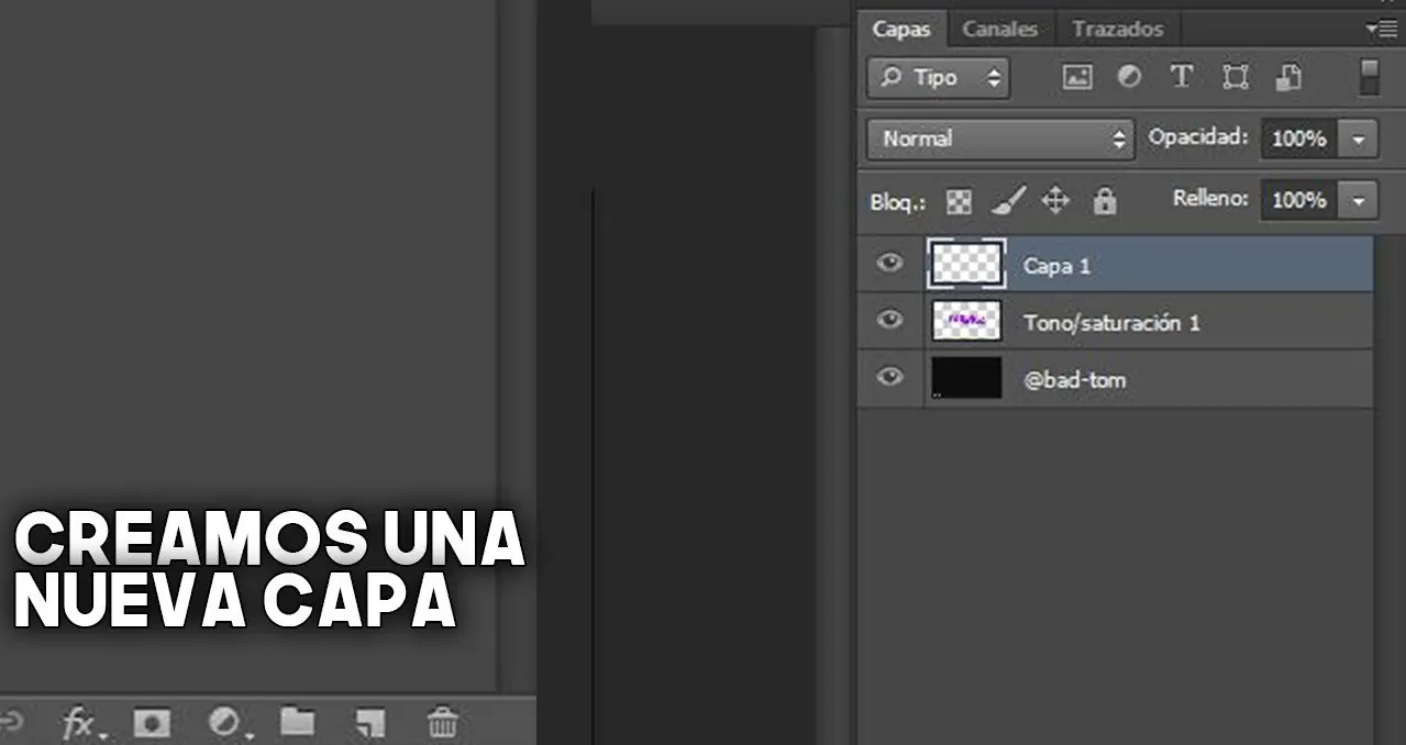 Photoshop Hacer Texto