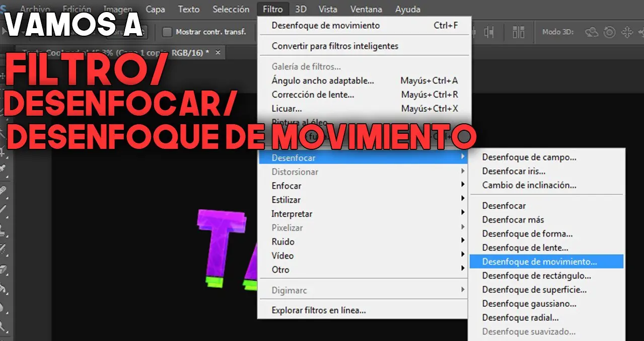 Photoshop cs6 Como hacer texto