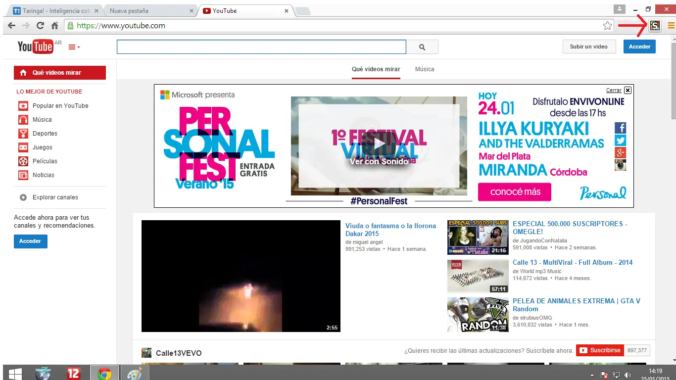 nuevos colores a youtube