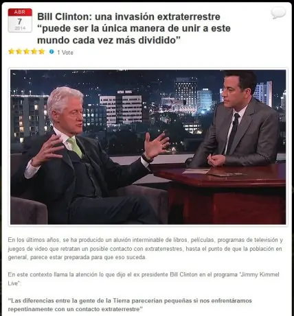 ¿Se esta orquestando un falso contacto extraterrestre?