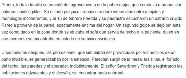El misterioso caso de la familia Saverbrey