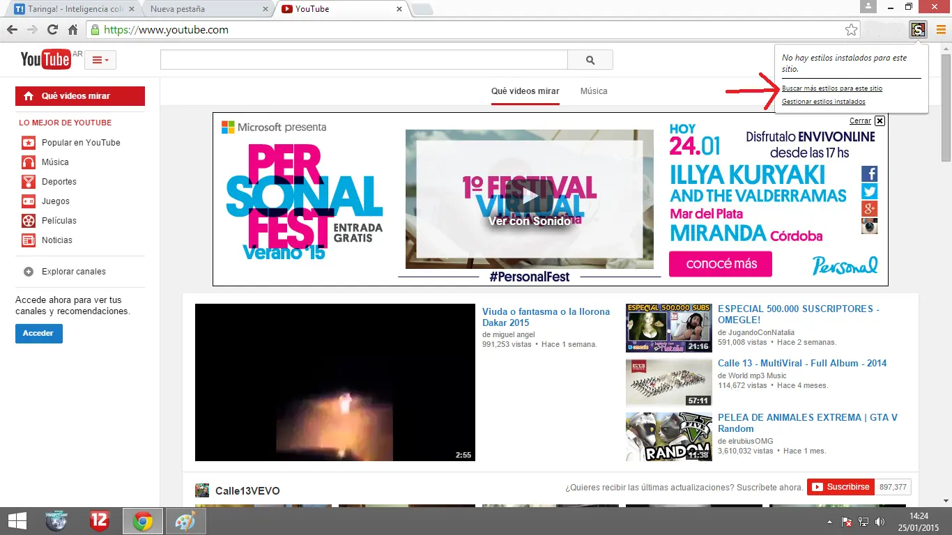youtube colores