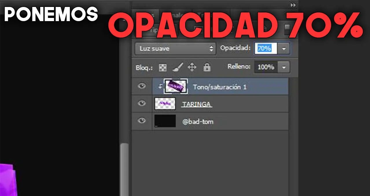 Photoshop Como hacer texto profe