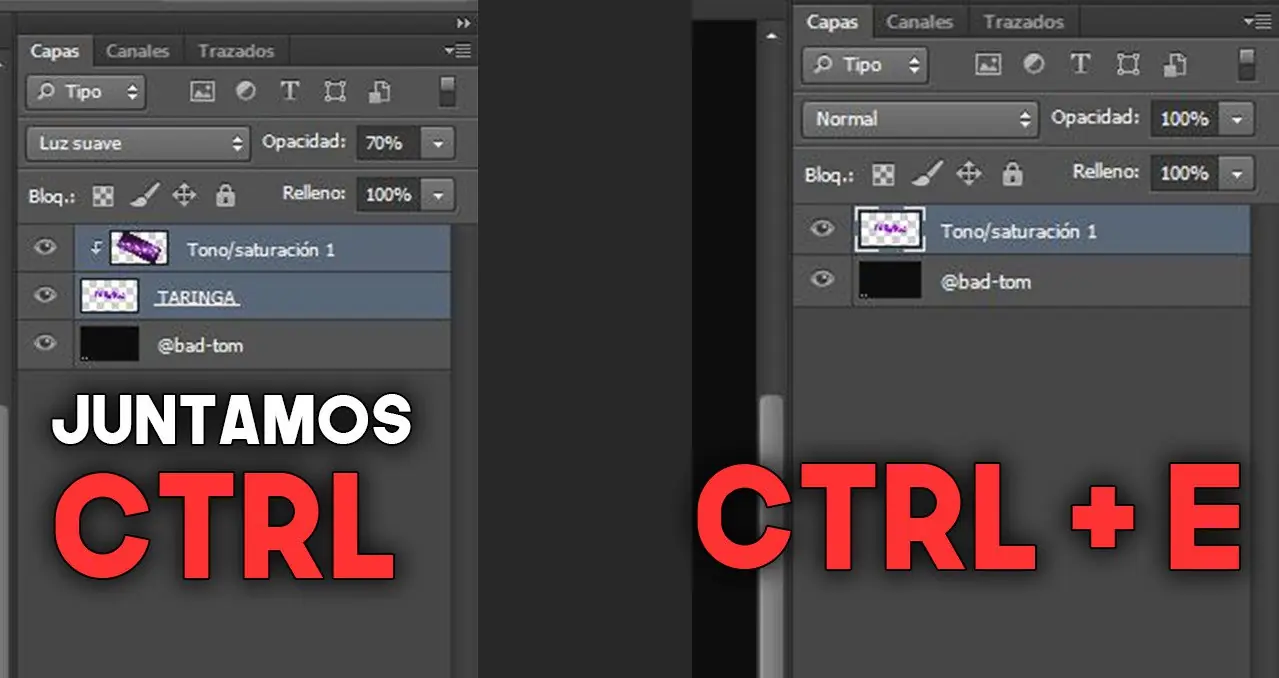 PhotoShop CC Como hacer texto Fa