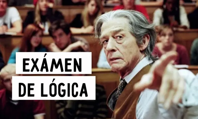 Un examen de lógica muy especial.