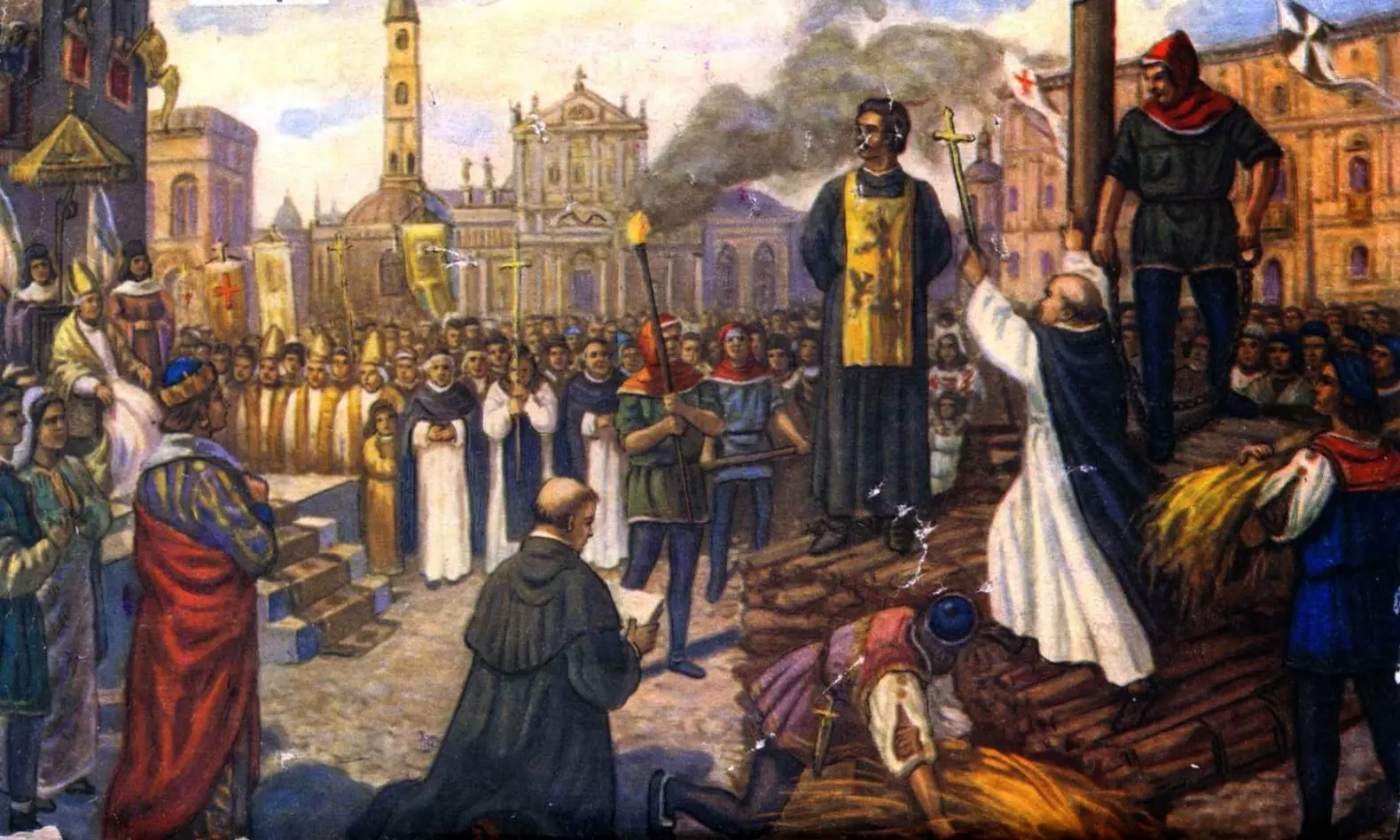 Grandes científicos que murieron a manos de la Iglesia. Grandes científicos que murieron a manos de la Iglesia.
