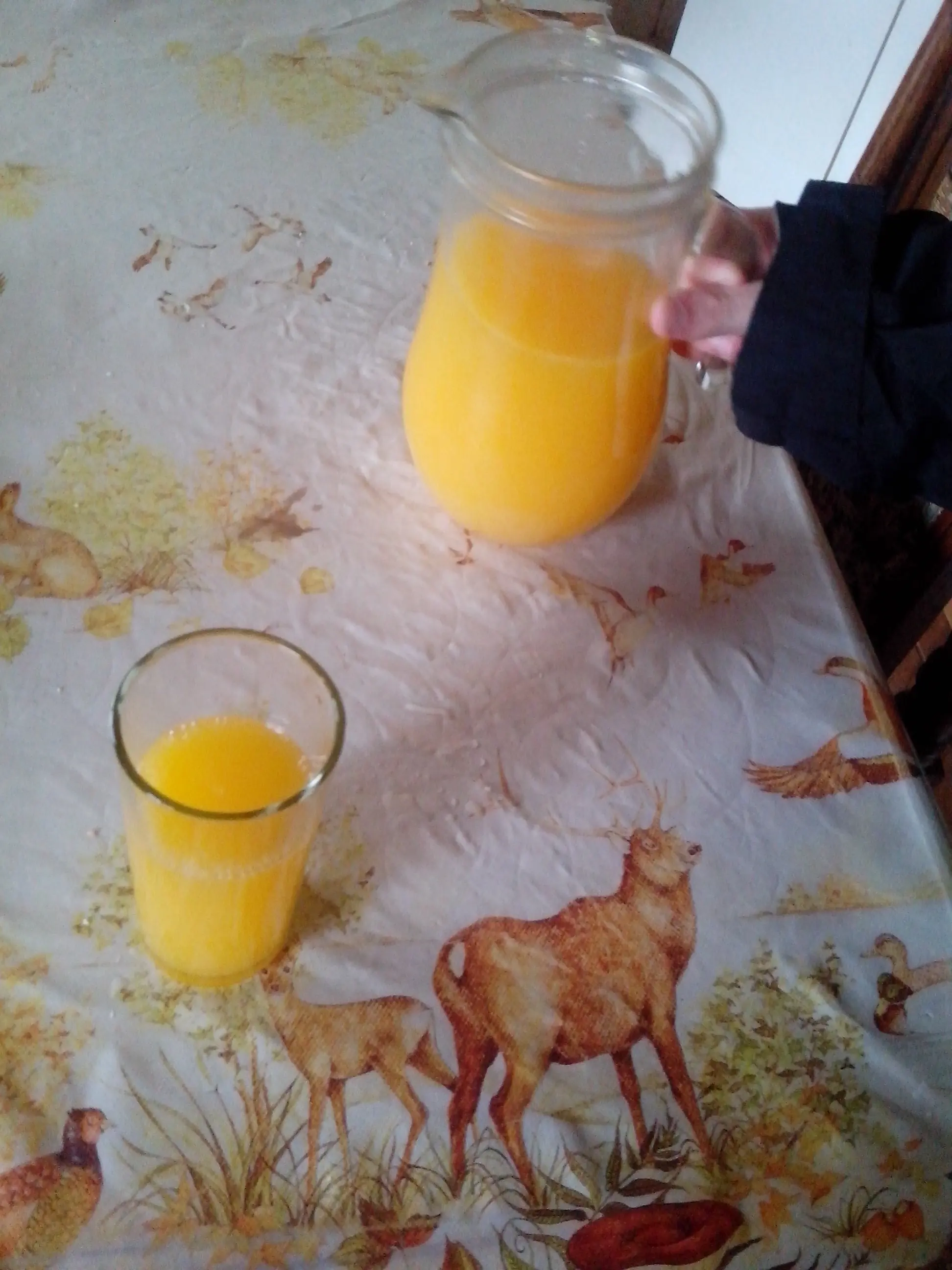 Me hice un jugo y te lo muestro