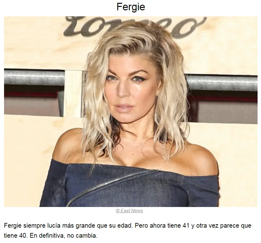 11 Famosos que lucen mayores que su verdadera edad