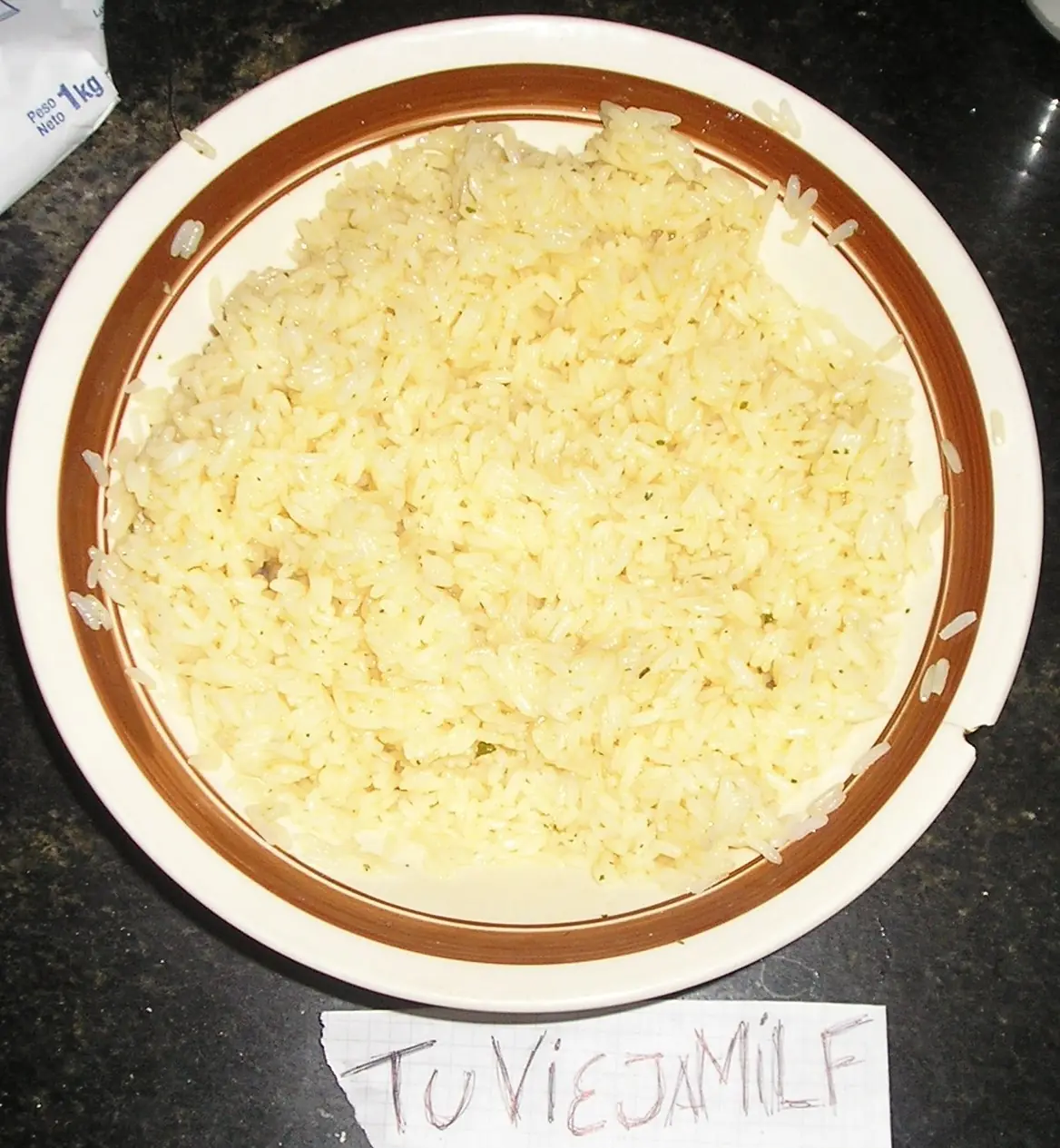 Torrejas de arroz
